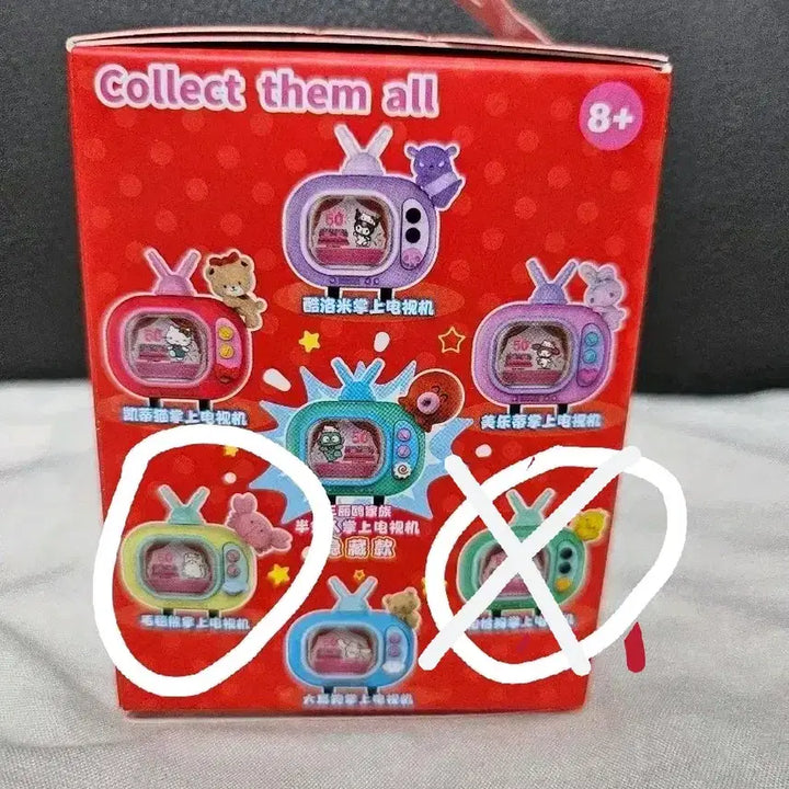[BUNJANG] Sanrio Hello Kitty 50th Anniversary TV Shaped Figure / 산리오 헬로키티 50주년 TV 피규어