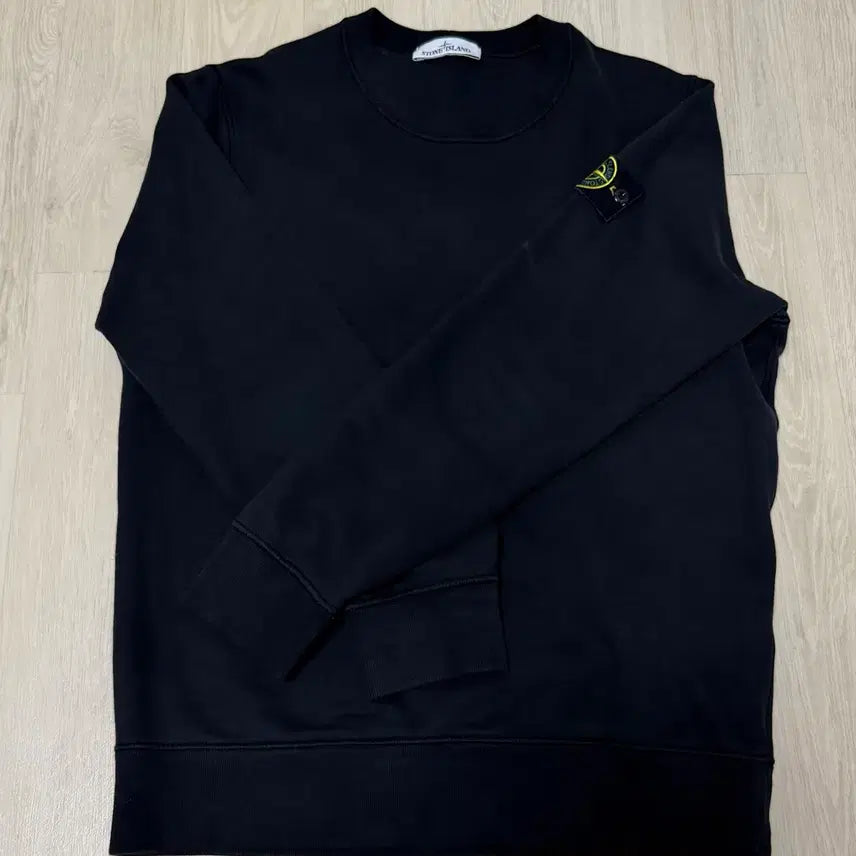 [BUNJANG] Stone Island Black Sweatshirt L / 스톤아일랜드 블랙 맨투맨 L