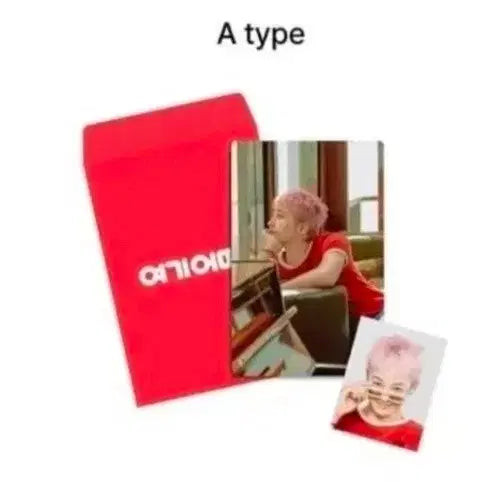 [BUNJANG] Here is the App Type A (Red) + Type B (White) Photocard Set / 여기어때 형 포토카드 A형+B형세트(red+white)