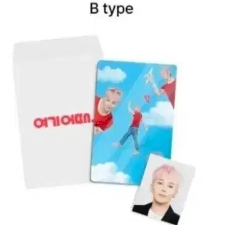 [BUNJANG] Here is the App Type A (Red) + Type B (White) Photocard Set / 여기어때 형 포토카드 A형+B형세트(red+white)