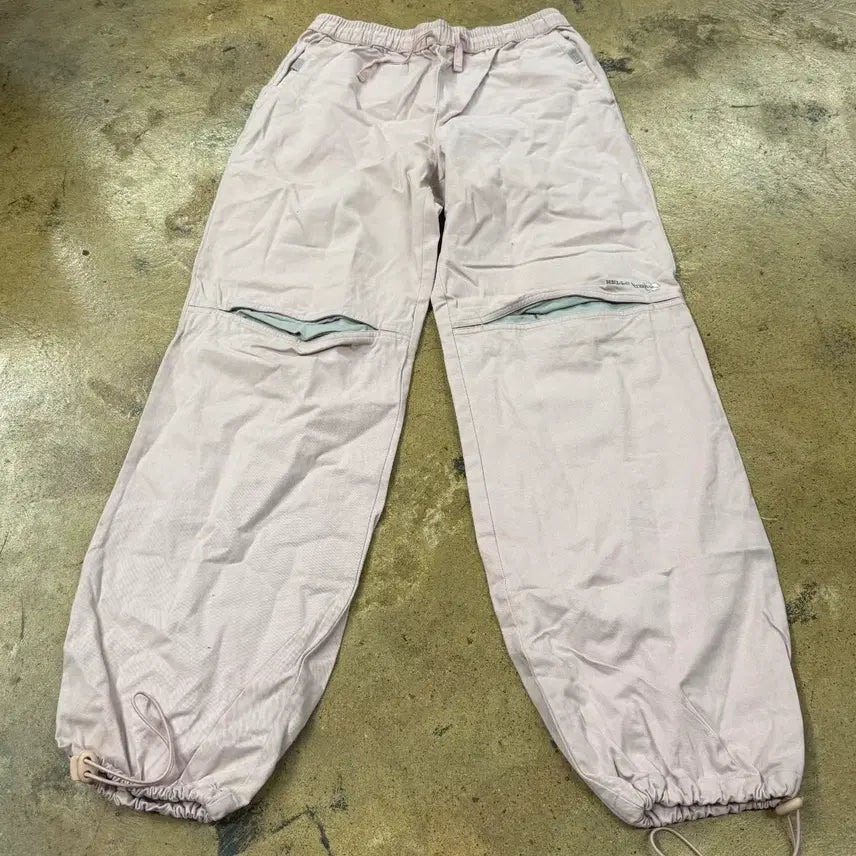 [BUNJANG] Hello Kitty Strawberry Milk Pink Jogger Pants / [정품] 헬로키티 딸기우유 핑크 조거팬츠