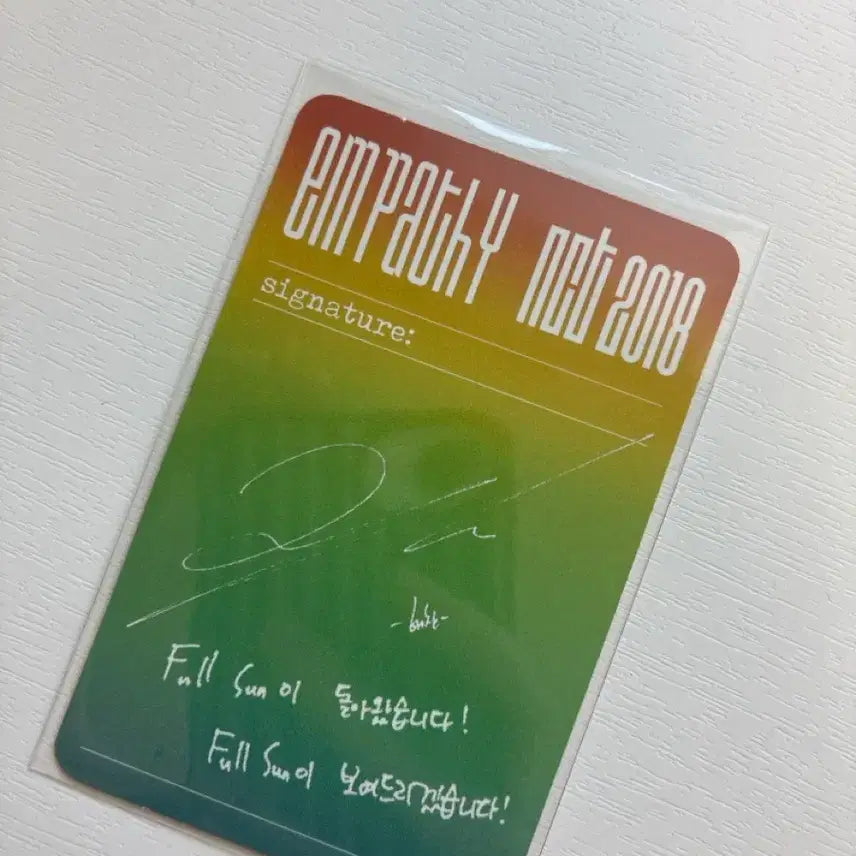 [BUNJANG] Haechan Candy Photocard / 캔디해찬 사탕해찬