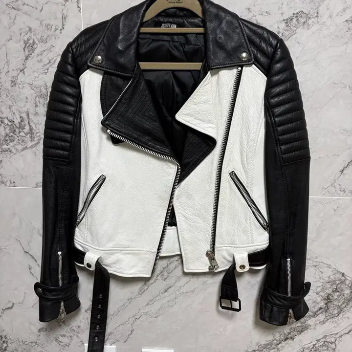 [BUNJANG] JOSEPH AHN Lambskin Biker Jacket / JOSEPH AHN 양가죽 바이커 자켓