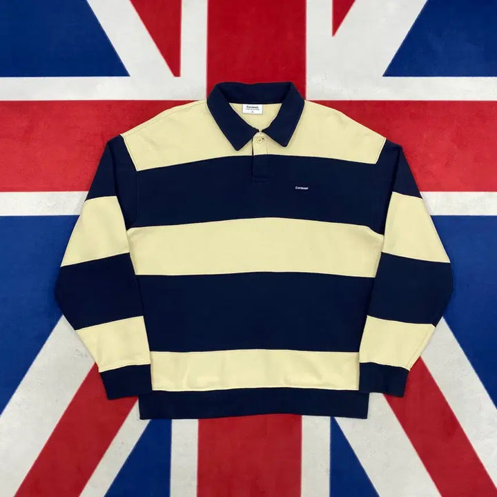 [BUNJANG] Covernat Collared Sweatshirt L (fits XL) / 커버낫 카라 맨투맨 L 실측 XL