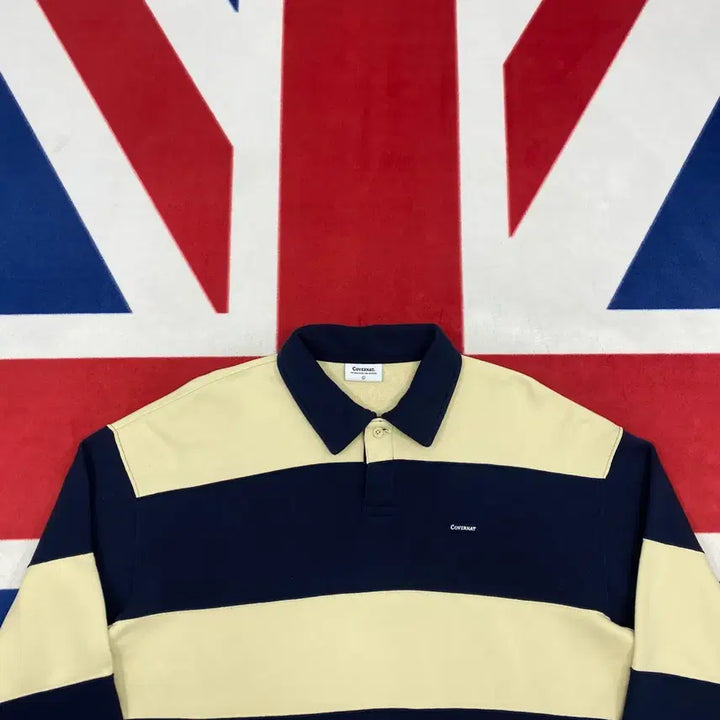 [BUNJANG] Covernat Collared Sweatshirt L (fits XL) / 커버낫 카라 맨투맨 L 실측 XL