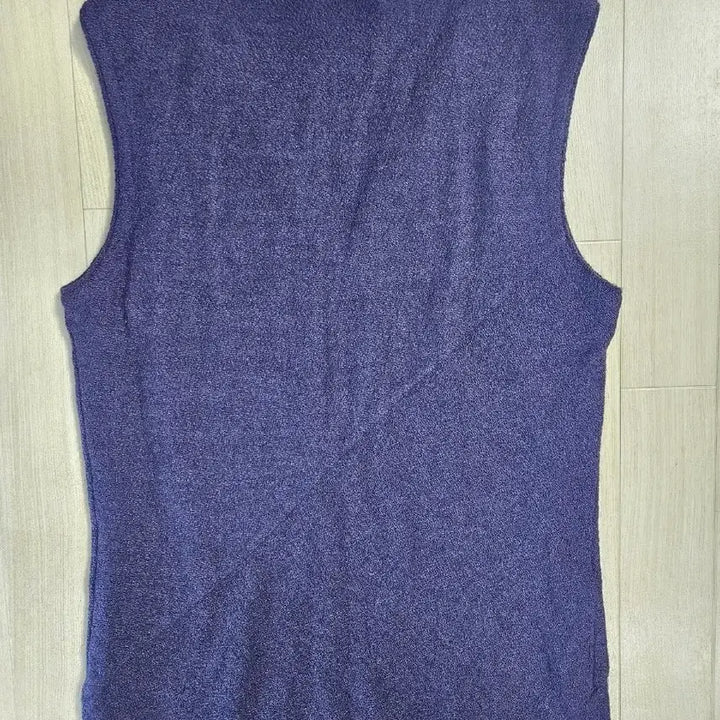 [BUNJANG] MISSONI Purple V-Neck Sleeveless Dress / [MISSONI] 미쏘니 퍼플 V넥 민소매 원피스 85