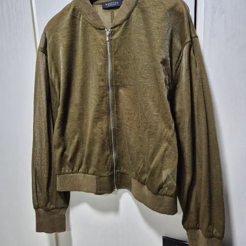[BUNJANG] MAGPRIE Mesh Blouson Jacket Khaki / (세일)JPN VTG.MAGPRIE 메쉬 블루종 자켓 카키