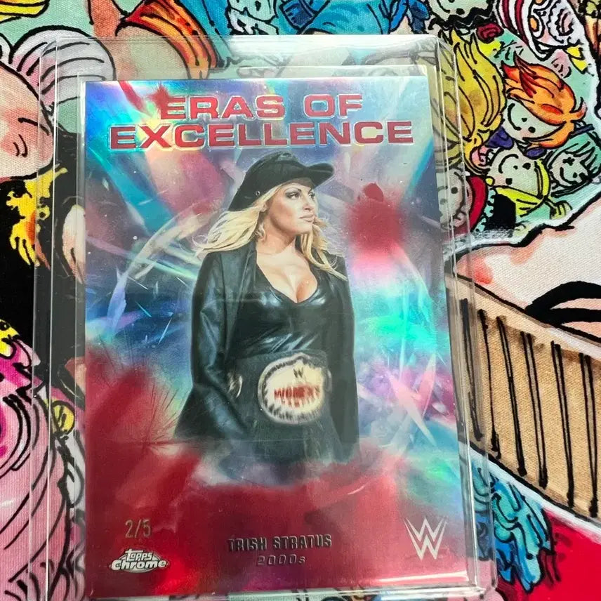 [BUNJANG] WWE Trish Stratus Topps Limited Edition 5 Card / WWE 트래시 스트라투스 Topps 5한정