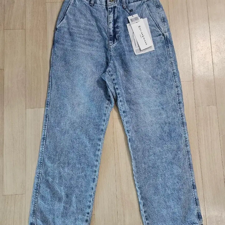 [BUNJANG] Kai-aakmann Back-Banding Denim Pants Size S New / [Kai-aakmann] 카이아크만 뒷밴딩 데님팬츠 S 새상품