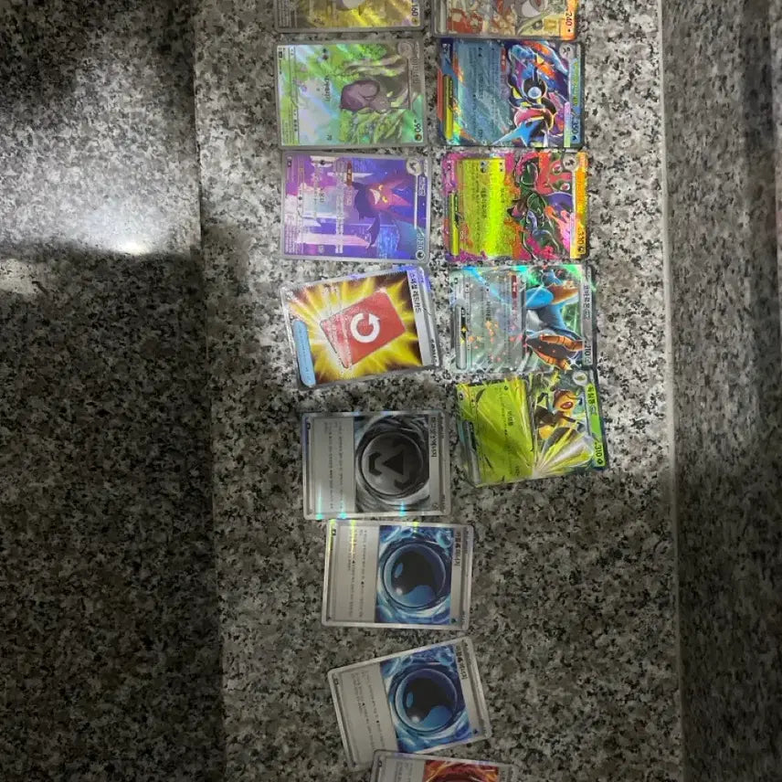[BUNJANG] Pokemon Cards from Ninjas Pinner / 닌자스피너에서 나온 포켓몬카드