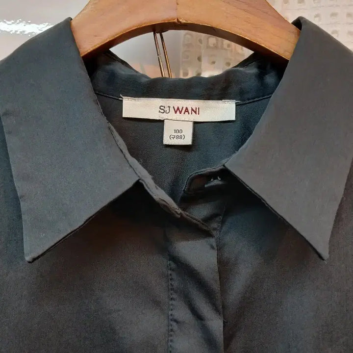 [BUNJANG] Sj WANI Black Shirt / Sj WANI  셔츠 블랙 100