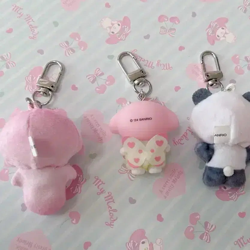 [BUNJANG] Sanrio Chibitomo My Melody 3 Types Set / 산리오 치비토모 마이멜로디 3종세트