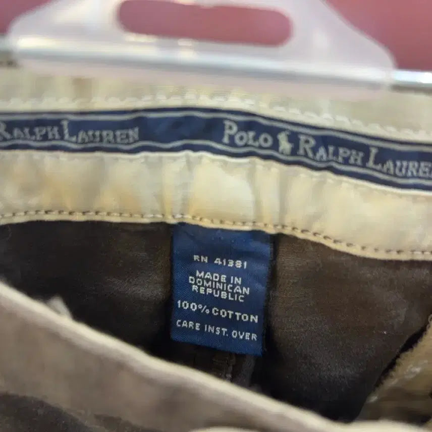 [BUNJANG] Polo Ralph Lauren Chino Slack Pants / 폴로 랄프로렌 슬랙스 바지 치노팬츠