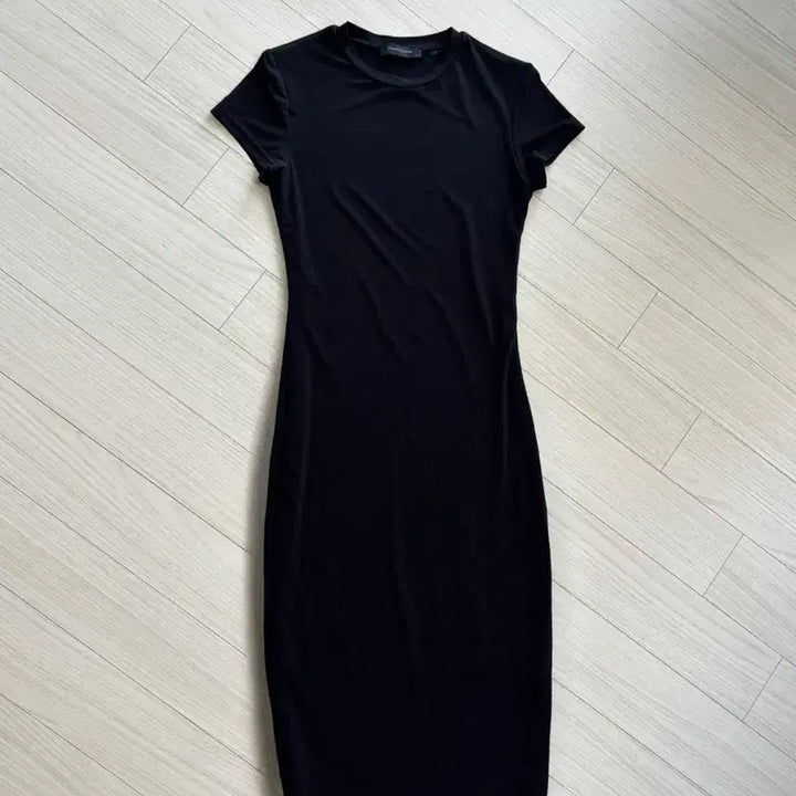 [BUNJANG] Black Tight Long Dress (Size 44-55 Recommended) / 블랙 타이트 롱원피스 44-55추천