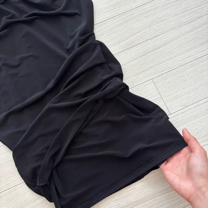[BUNJANG] Black Tight Long Dress (Size 44-55 Recommended) / 블랙 타이트 롱원피스 44-55추천