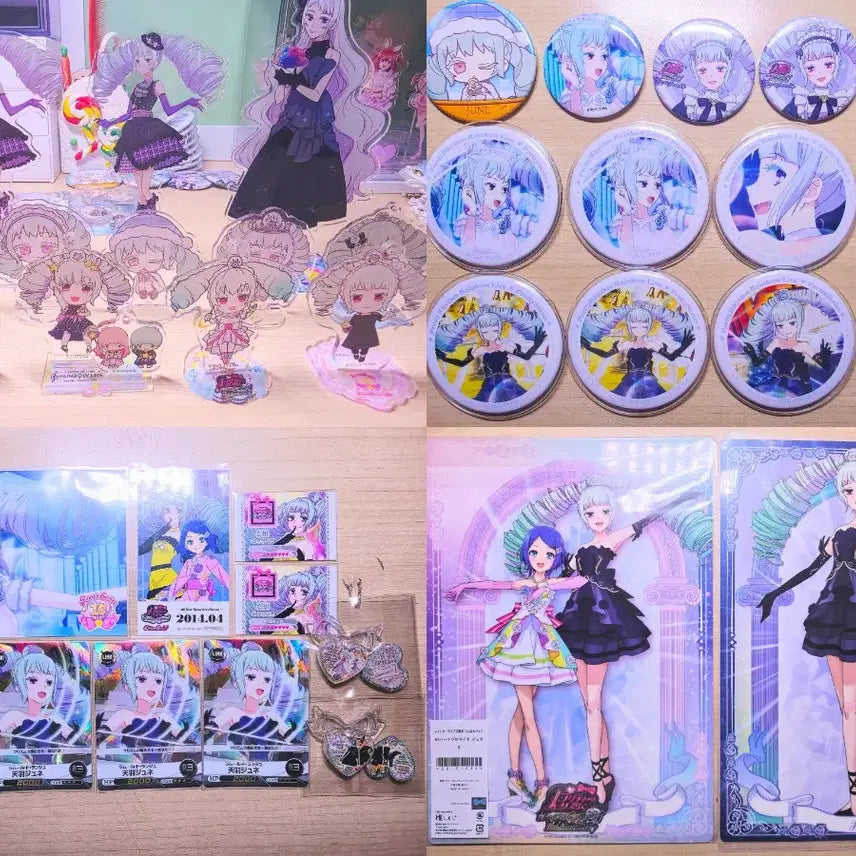[BUNJANG] Prism Stone Rainbow Live Amo, Jnet, Shinbi Merchandise Bundle Set / 프리즘스톤 레인보우라이브 아모 쥬네 신비 굿즈 처분
