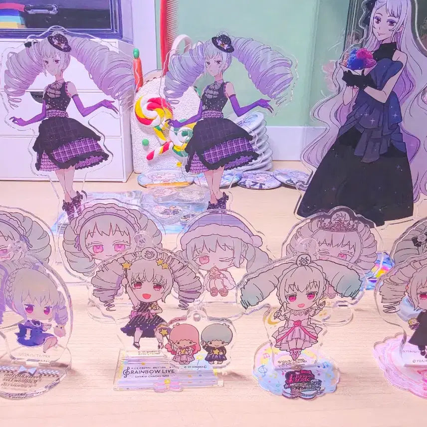 [BUNJANG] Prism Stone Rainbow Live Amo, Jnet, Shinbi Merchandise Bundle Set / 프리즘스톤 레인보우라이브 아모 쥬네 신비 굿즈 처분