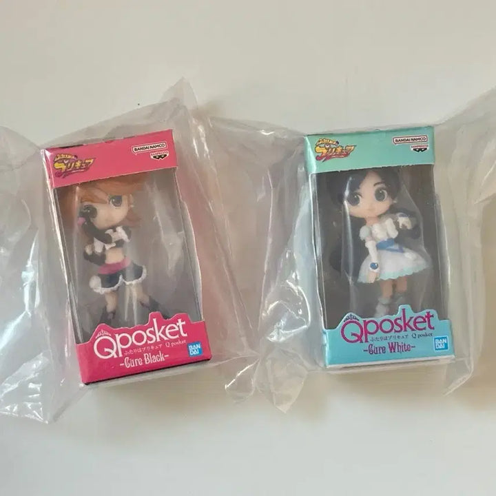 [BUNJANG] Pretty Cure Q posket Cure Black &amp; Cure White Bundle Set (Bandai Authentic) / 프리큐어 가챠(큐어 블랙 &amp; 큐어 화이트) 일괄