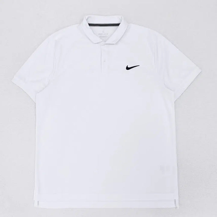 [BUNJANG] Nike White Functional Collar T-Shirt Men&