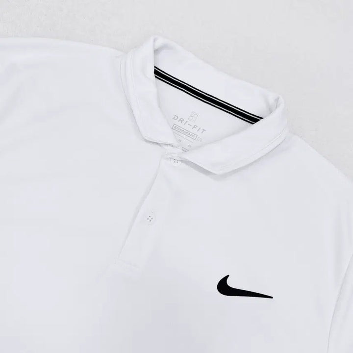 [BUNJANG] Nike White Functional Collar T-Shirt Men&