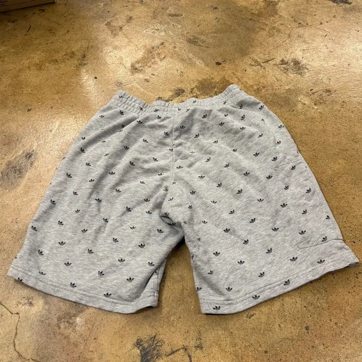 [BUNJANG] Adidas Trefoil Dot Pattern Grey Training Pants / [정품/95] 아디다스 삼선 도트 패턴 트레포일 회색 트레이닝 바지