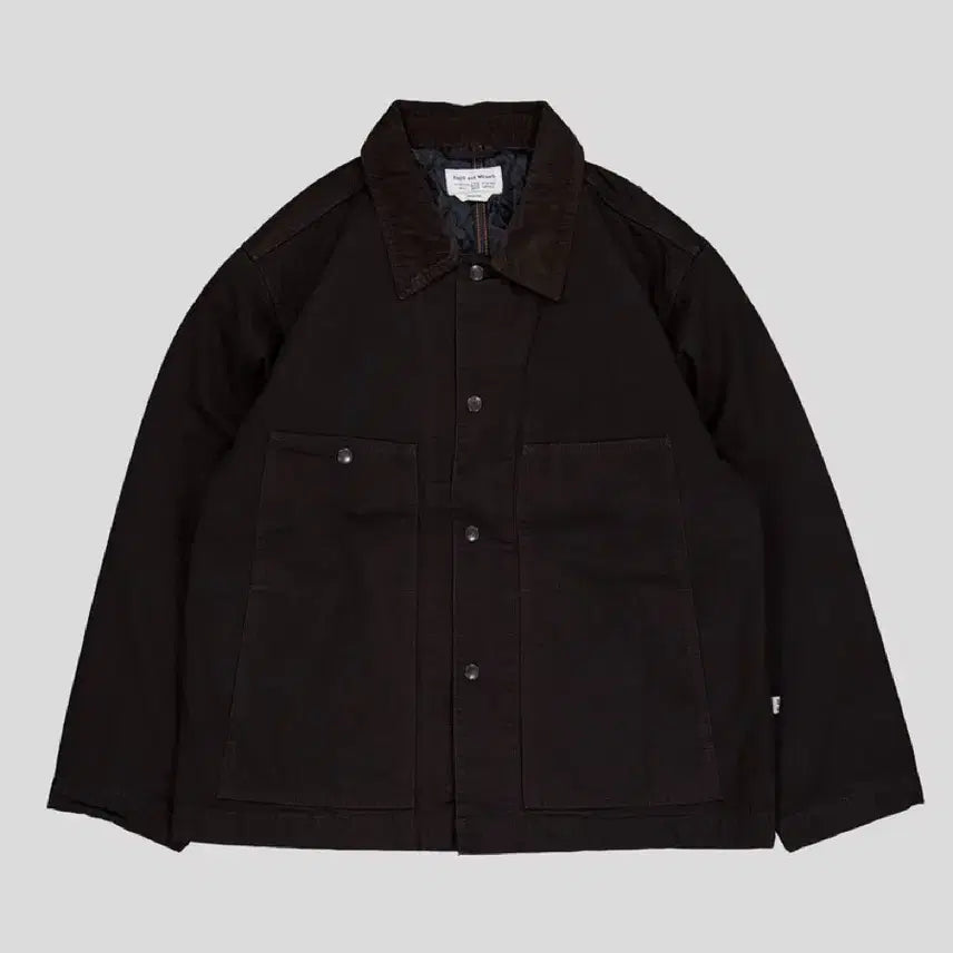 [BUNJANG] Ends and Means Quilted Coverall Muddy Black XL / [XL] 엔즈앤드민즈 / 퀼티드 커버올 / ends and means