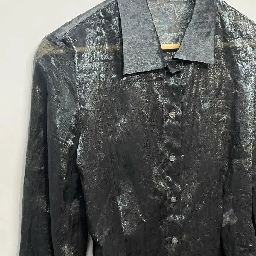 [BUNJANG] See-Through Shirt Blouse (M) / 시스루 셔츠 블라우스