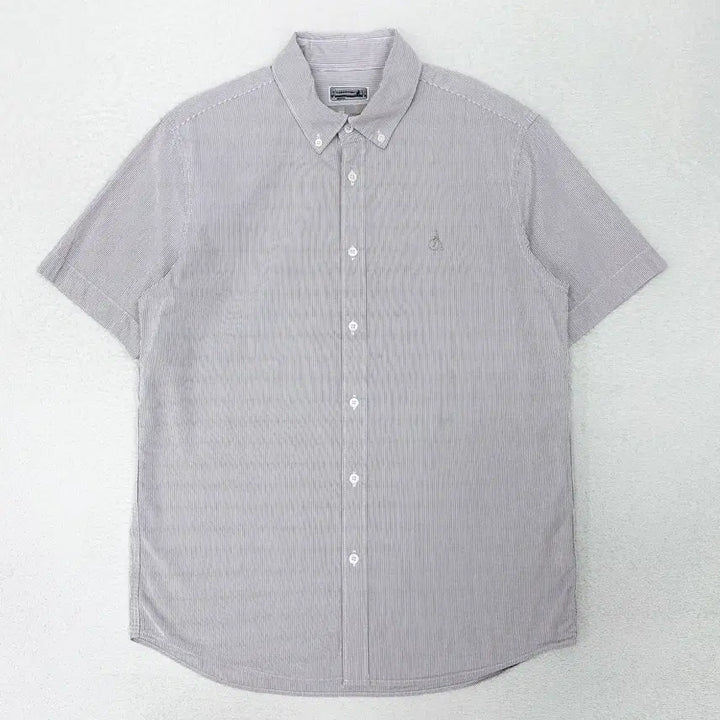 [SOLD OUT] [100] 빈폴 스트라이프 코튼 하프 셔츠