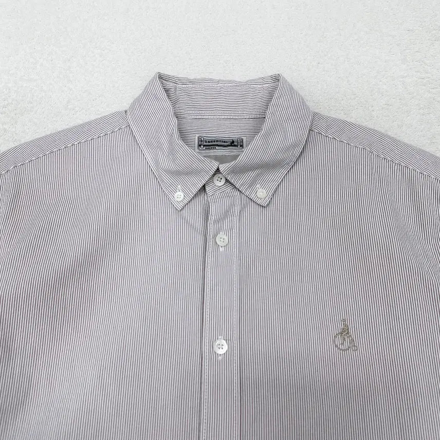 [SOLD OUT] [100] 빈폴 스트라이프 코튼 하프 셔츠