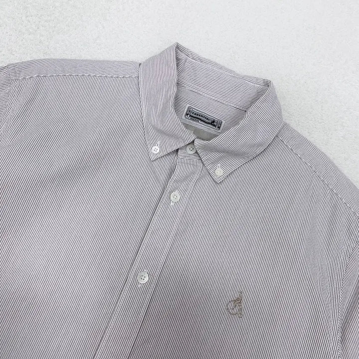 [SOLD OUT] [100] 빈폴 스트라이프 코튼 하프 셔츠