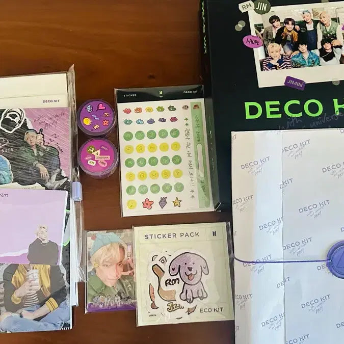 [BUNJANG] BTS Deco Kit Full Set / 방탄소년단 데코키트 (BTS Deco Kit) 풀세트