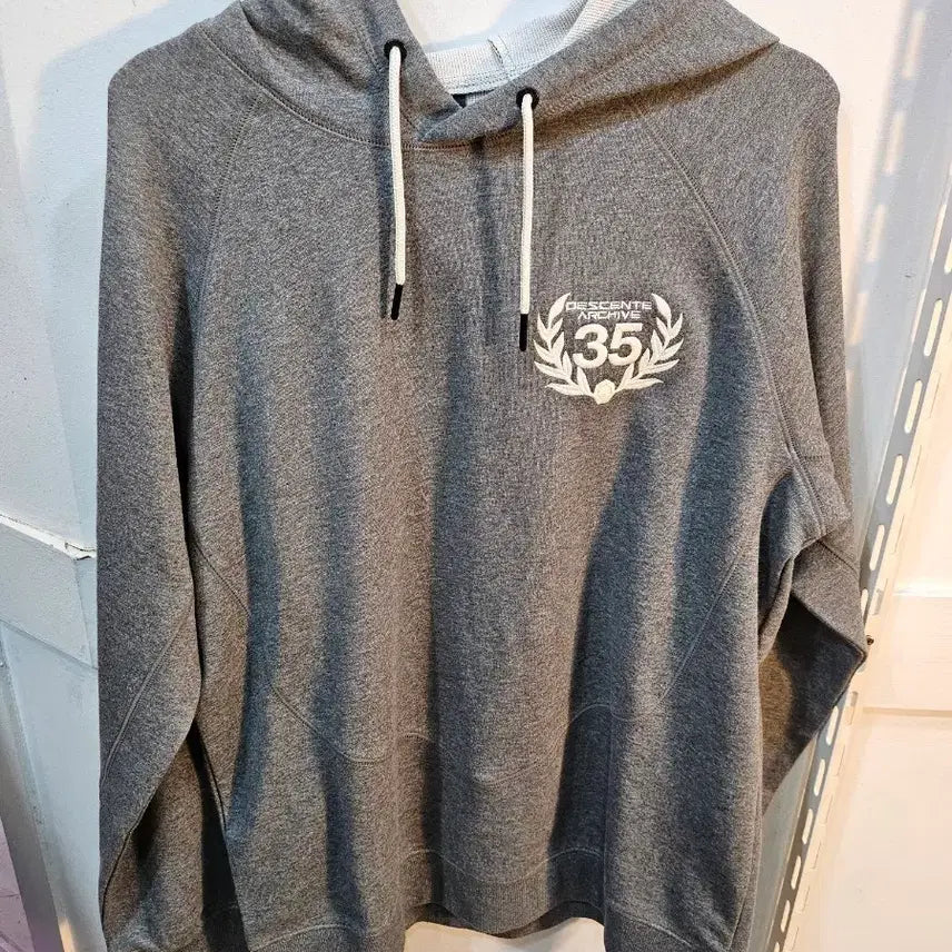 [BUNJANG] Descente Archives Grey Hoodie (Size L) / <만원빈티지>데상트 Archives 회색 후드티