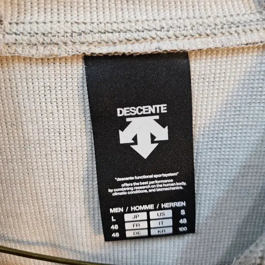 [BUNJANG] Descente Archives Grey Hoodie (Size L) / <만원빈티지>데상트 Archives 회색 후드티
