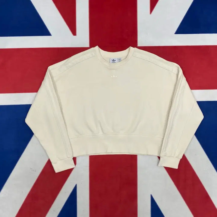[BUNJANG] Adidas Oversized Crop Sweatshirt Women&