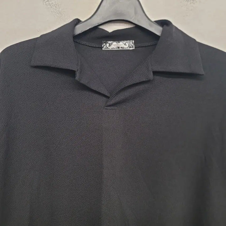[BUNJANG] Bimono 5-part Open Collar Short-Sleeve T-shirt (XXL) / [110/XXL] 바이모노 5부 오픈 카라 반팔티 티셔츠