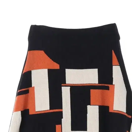 [BUNJANG] Rayon Poly Nylon Printing Skirt (Women&
