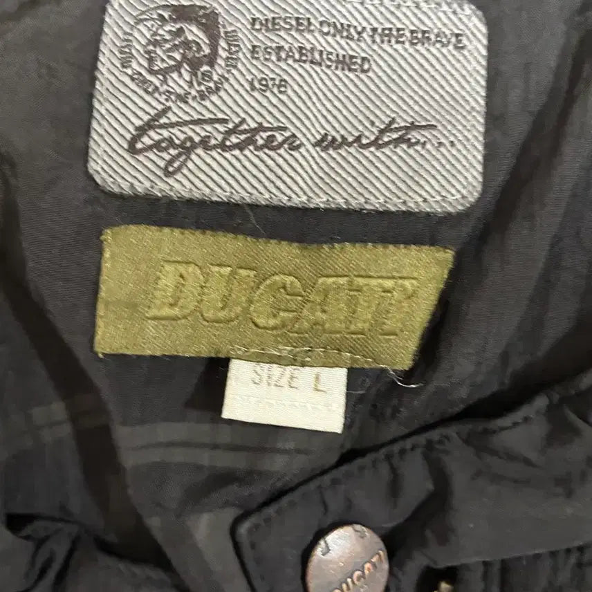 [BUNJANG] Diesel x Ducati Windbreaker Jacket L / 디젤 x 두카티 바람막이 자켓 L