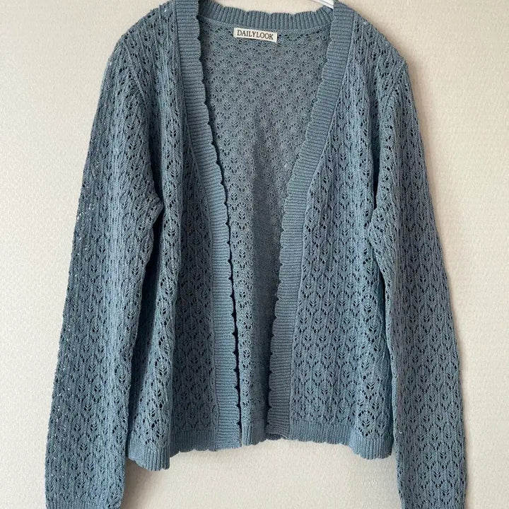 [BUNJANG] Daily Look Cotton-Nylon Blend Cardigan (Size S) / 데일리룩 가디건