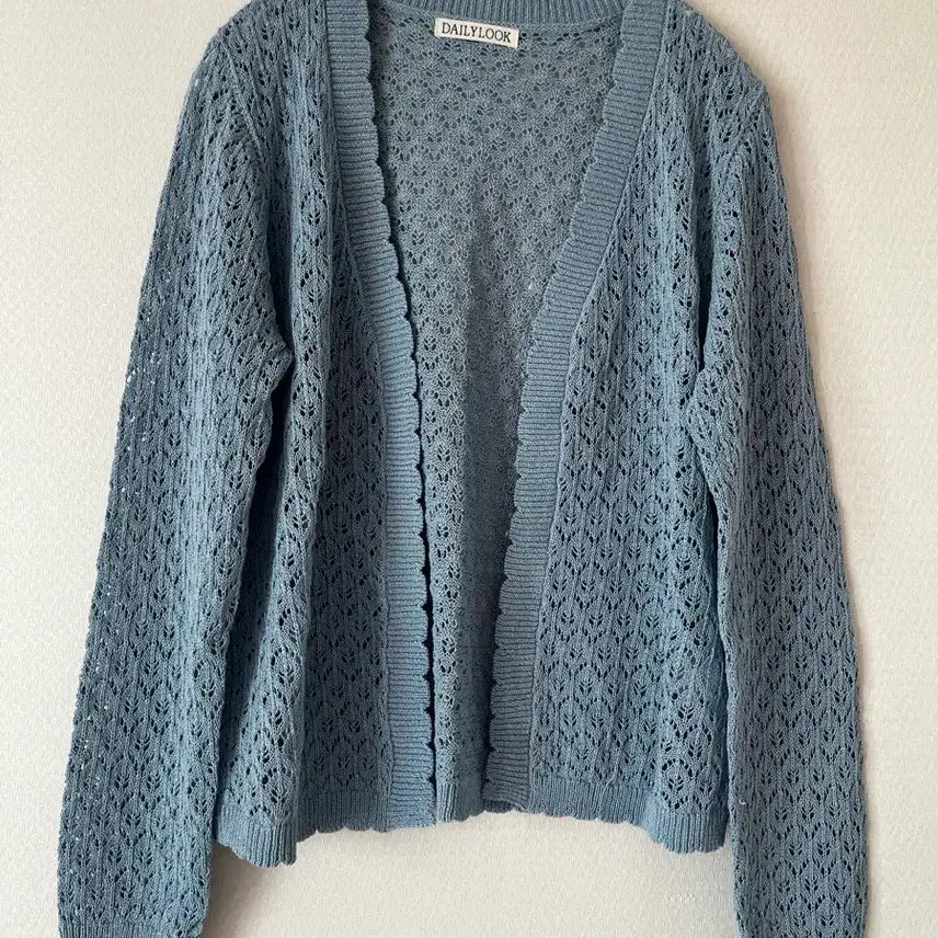 [BUNJANG] Daily Look Cotton-Nylon Blend Cardigan (Size S) / 데일리룩 가디건