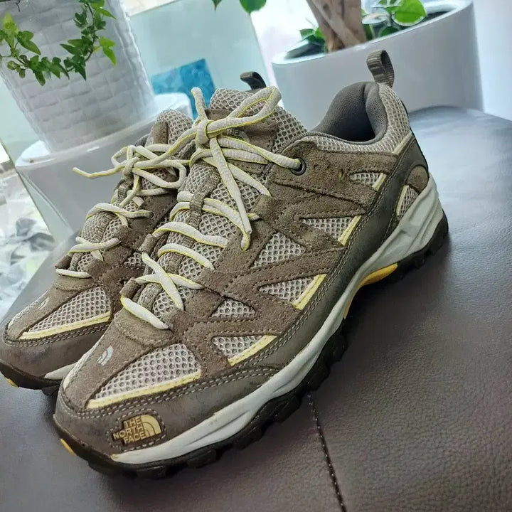 [BUNJANG] The North Face Hiking Boots Beige Size 250 / 노스페이스  등산화 250