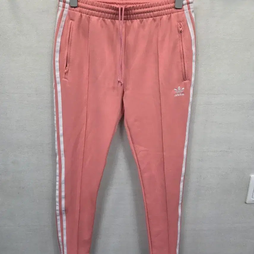 [BUNJANG] Adidas Superstar Track Pants Pink S / 아디다스 슈퍼스타 연핑크 트랙팬츠 s
