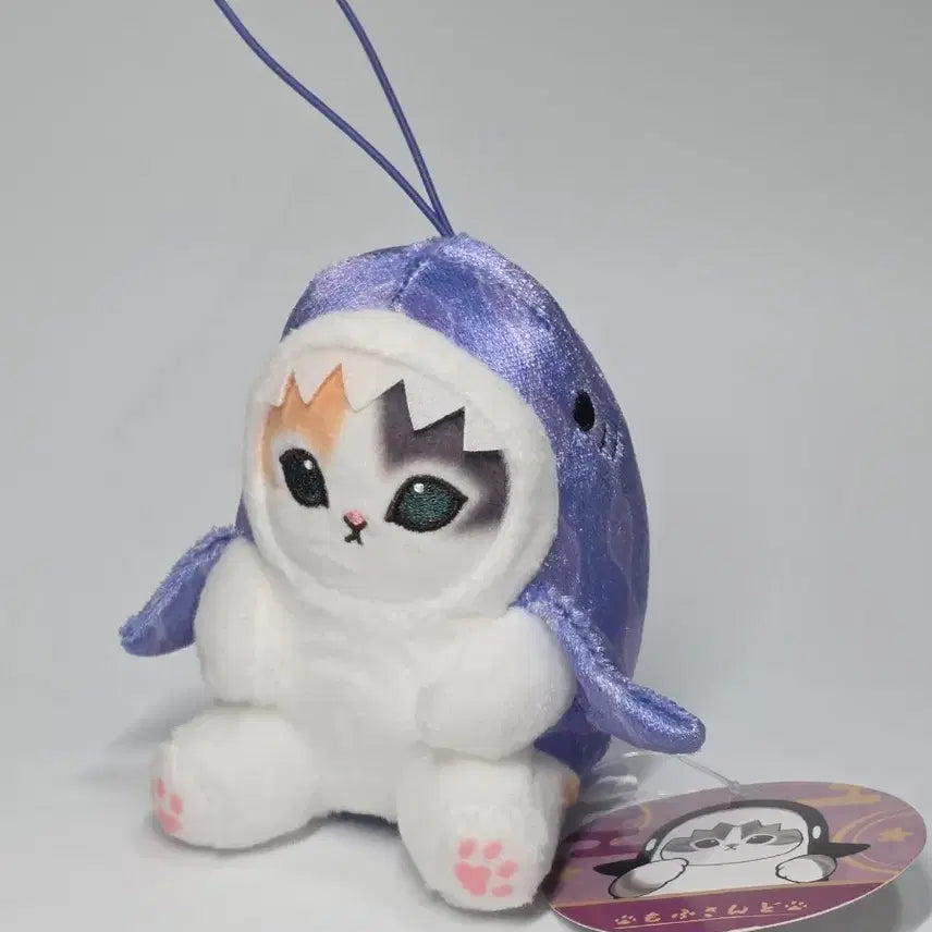 [BUNJANG] Mof Sand Cat Shark Plush Keychain / 모프샌드 고양이 상어 인형 키링