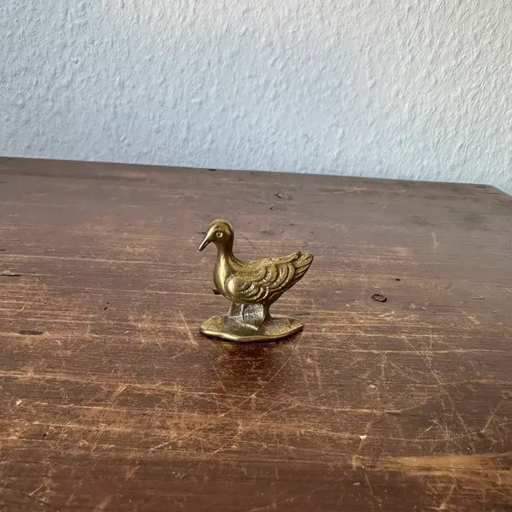 [BUNJANG] German Vintage Brass Animal Figurines (Seal, Duck) / 독일)빈티지 동물 브라스