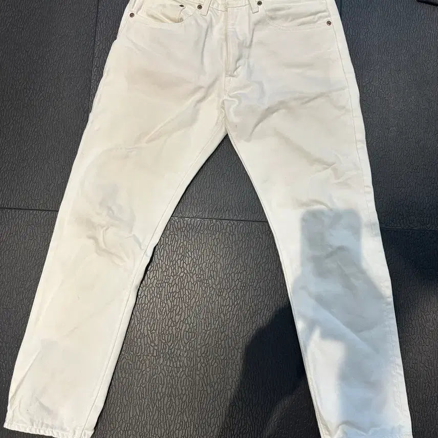 [BUNJANG] OrSlow 701 White Denim Jeans / 오어슬로우 701