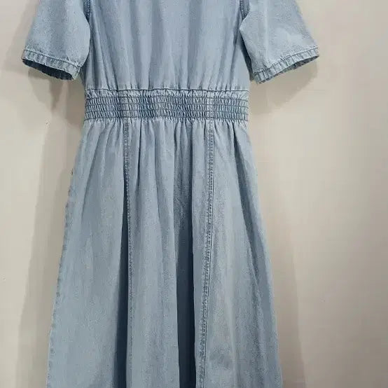 [SOLD OUT] 플라스틱아일랜드 데님 롱 원피스