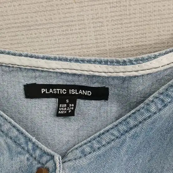 [SOLD OUT] 플라스틱아일랜드 데님 롱 원피스