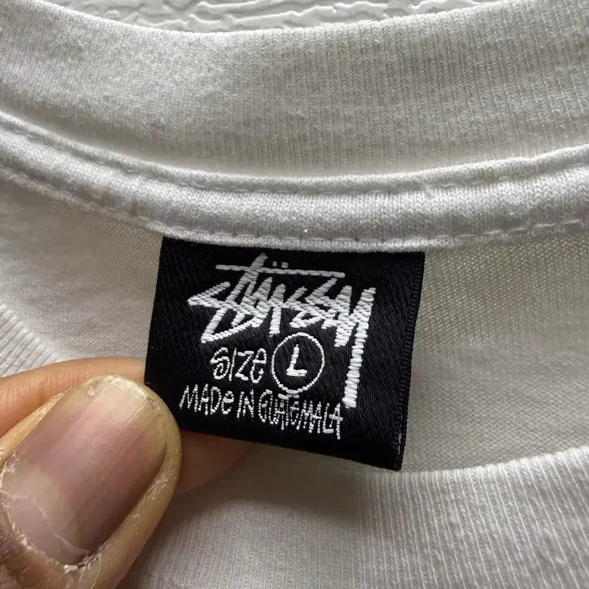[SOLD OUT] 스투시 딸기 반팔 티셔츠 화이트