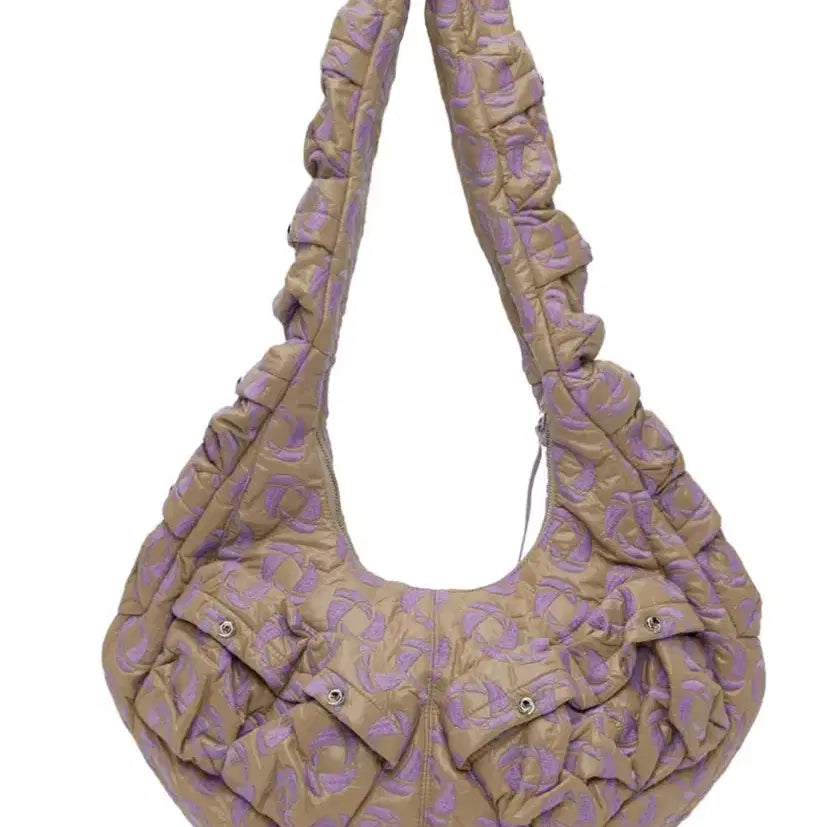 [BUNJANG] Kiko Kostadinov Brown &amp; Purple Mobius Pocket Bag / 키코 코스타디노브 브라운&amp;퍼플 뫼비우스 포켓 백