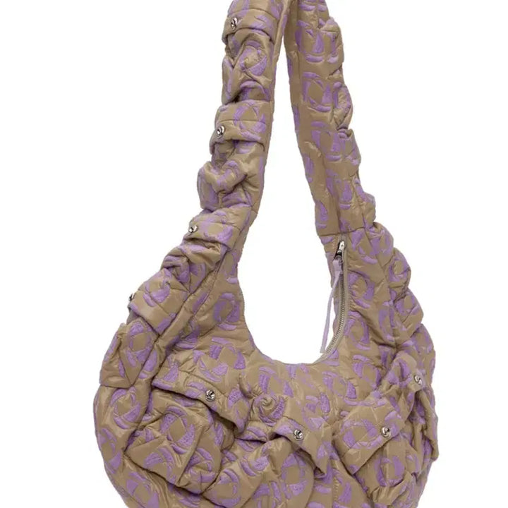 [BUNJANG] Kiko Kostadinov Brown &amp; Purple Mobius Pocket Bag / 키코 코스타디노브 브라운&amp;퍼플 뫼비우스 포켓 백