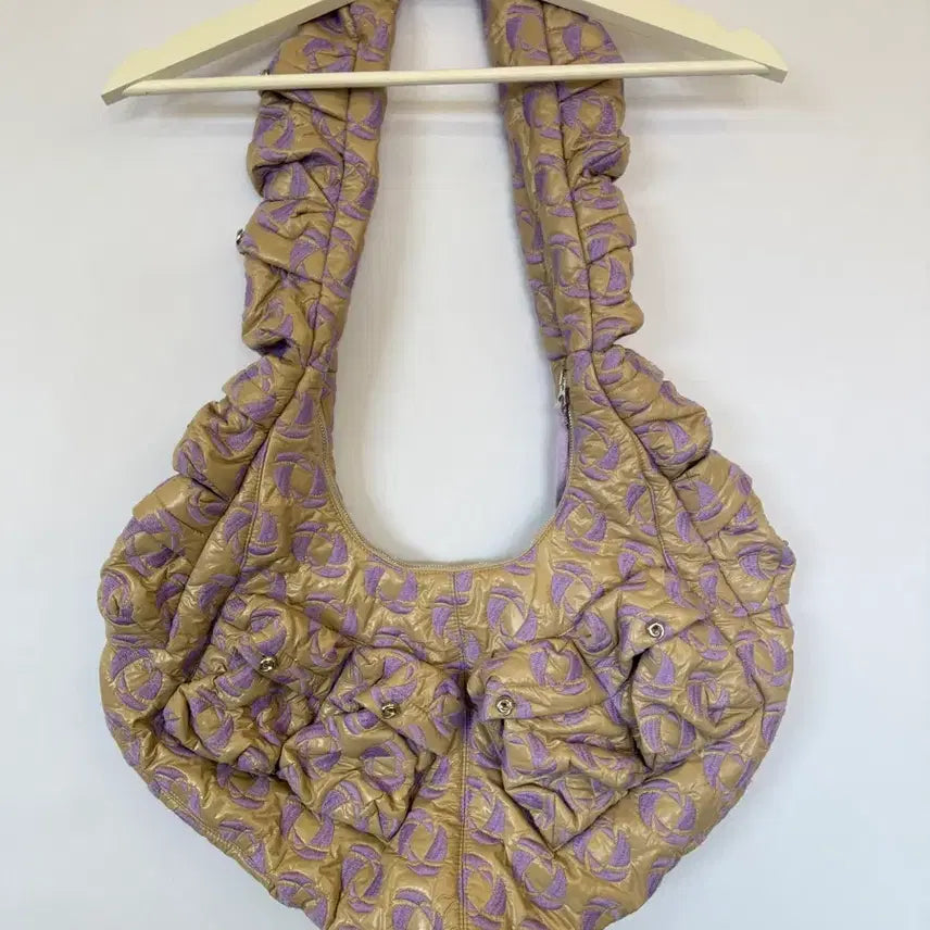 [BUNJANG] Kiko Kostadinov Brown &amp; Purple Mobius Pocket Bag / 키코 코스타디노브 브라운&amp;퍼플 뫼비우스 포켓 백